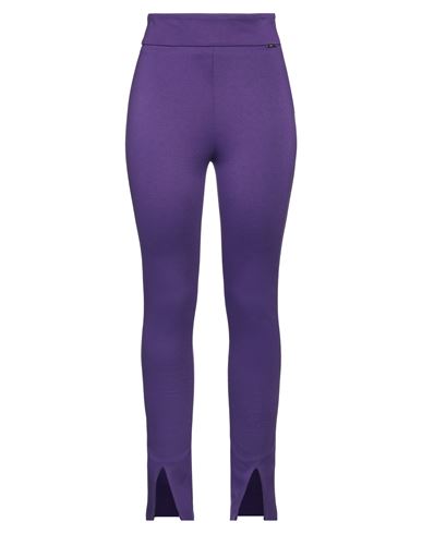 Shop Liu •jo Woman Pants Purple Size 6 Viscose, Polyamide, Elastane