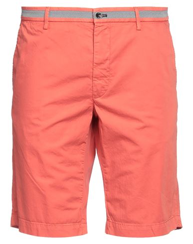 Mason's Man Shorts & Bermuda Shorts Tomato Red Size 38 Cotton, Elastane In Orange