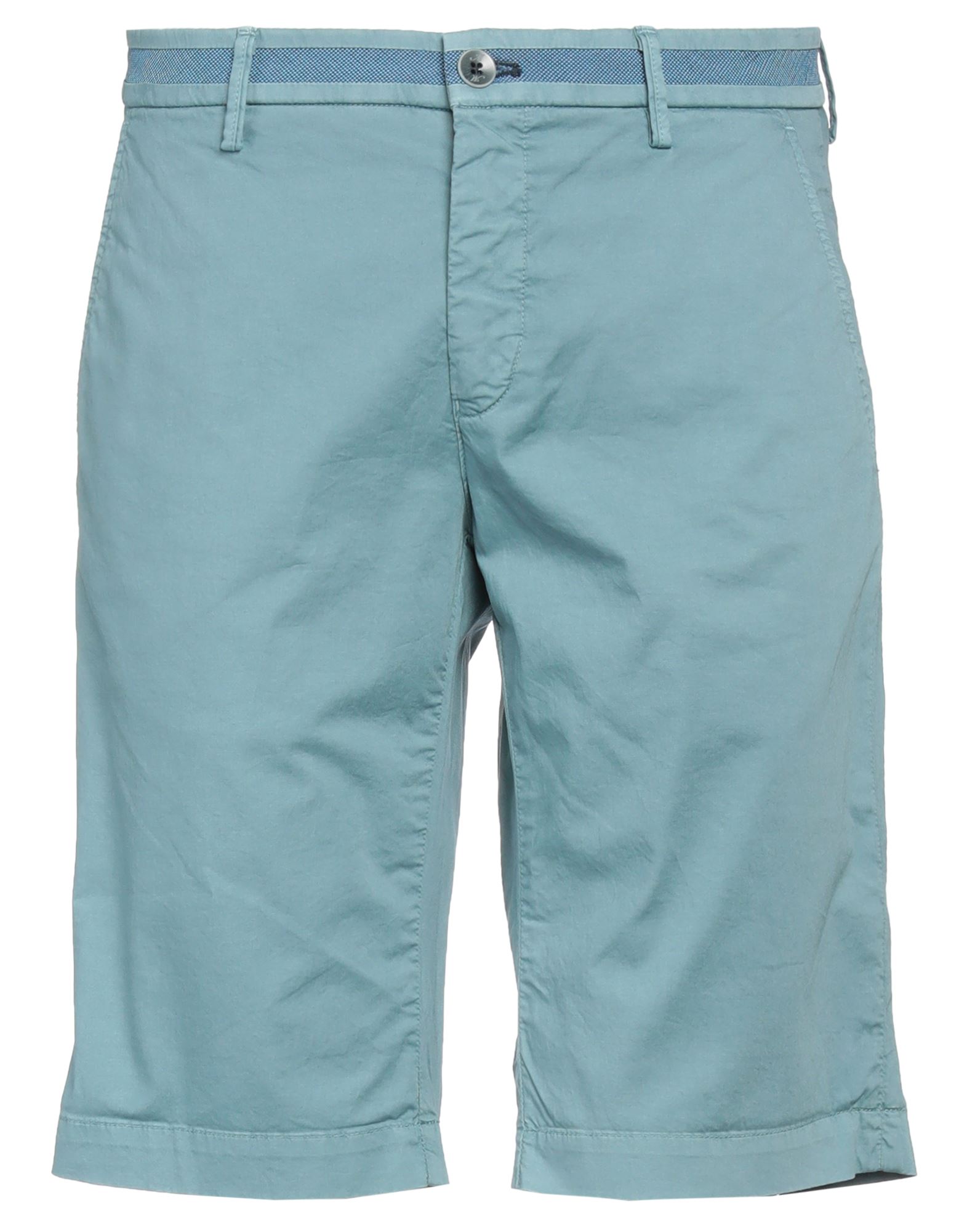 Mason's Man Shorts & Bermuda Shorts Pastel Blue Size 30 Cotton, Elastane