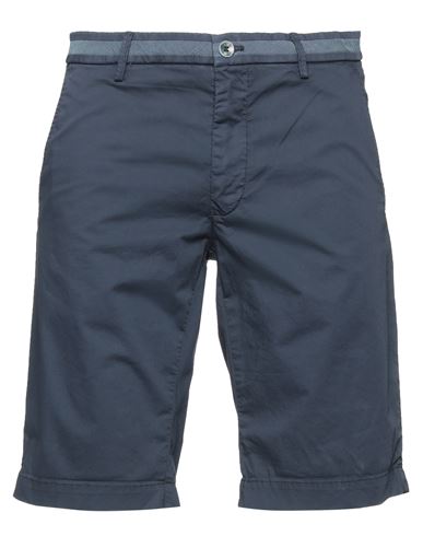 Mason's Man Shorts & Bermuda Shorts Midnight Blue Size 32 Cotton, Elastane