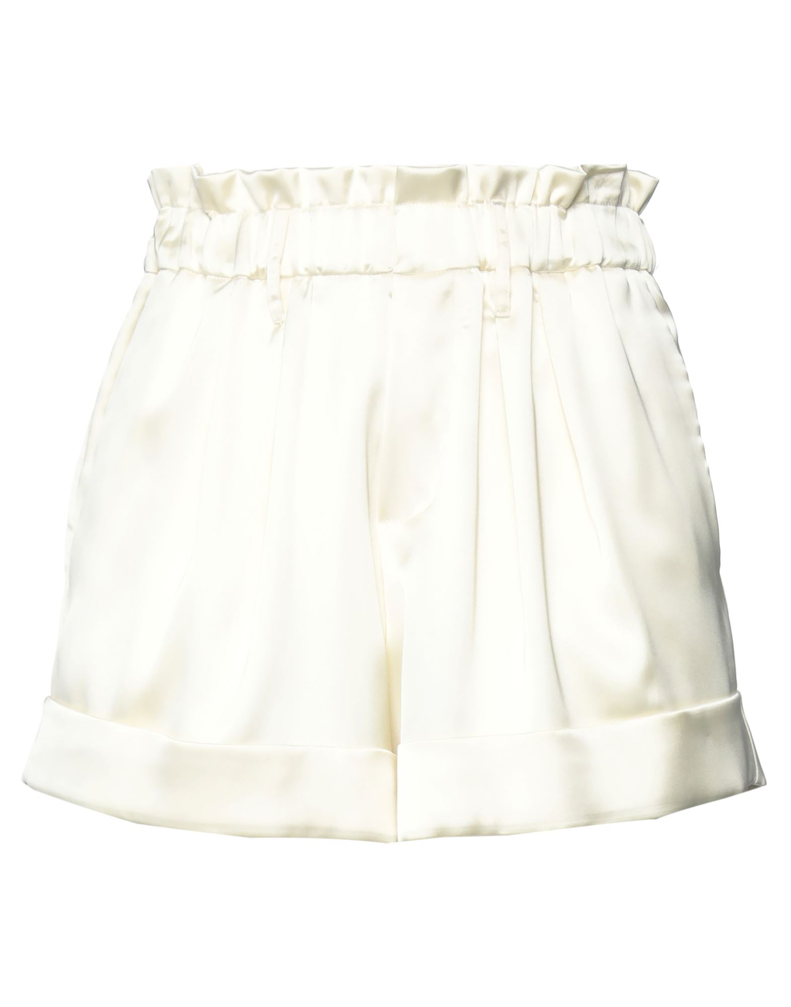 Aniye By Woman Shorts & Bermuda Shorts Light Yellow Size 4 Polyester