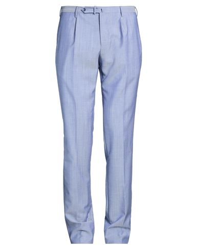 Incotex By Slowear Man Pants Light Blue Size 36 Virgin Wool, Mohair Wool In Blue