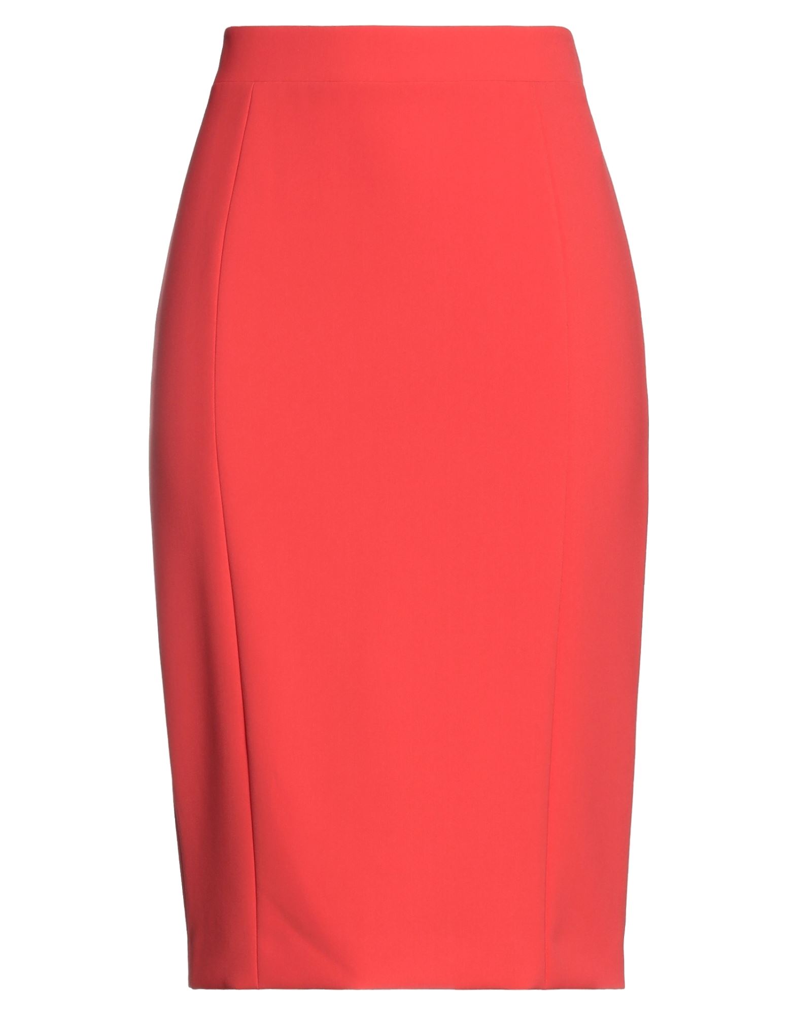 Moschino Midi Skirts In Red