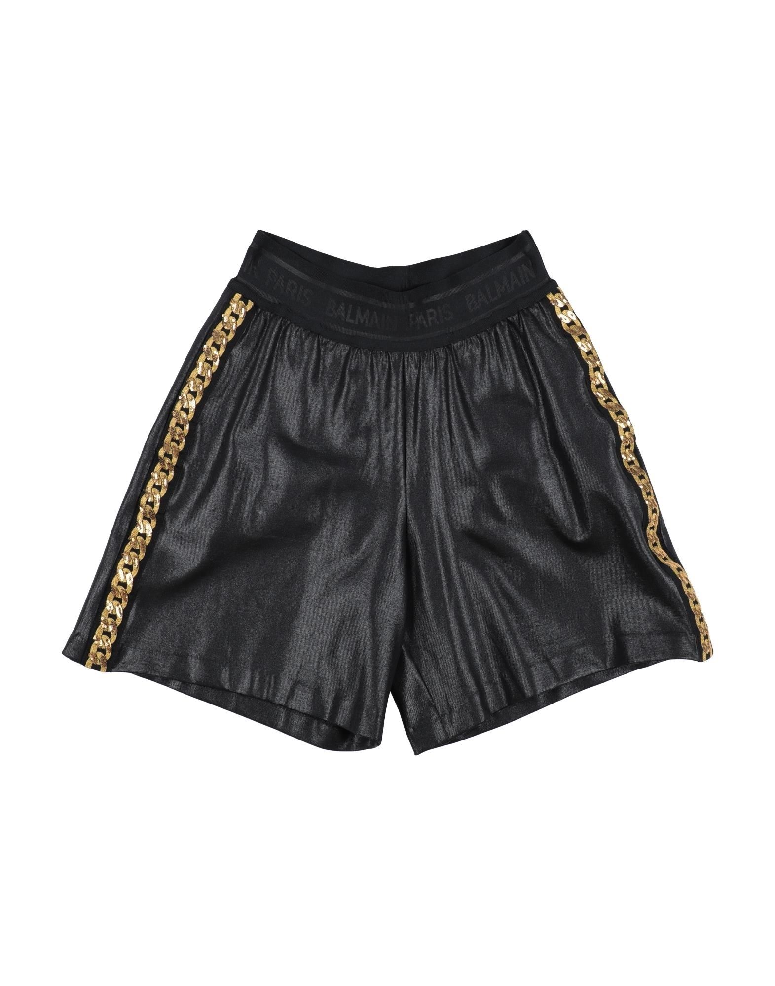 Balmain Kids' Shorts & Bermuda Shorts In Black