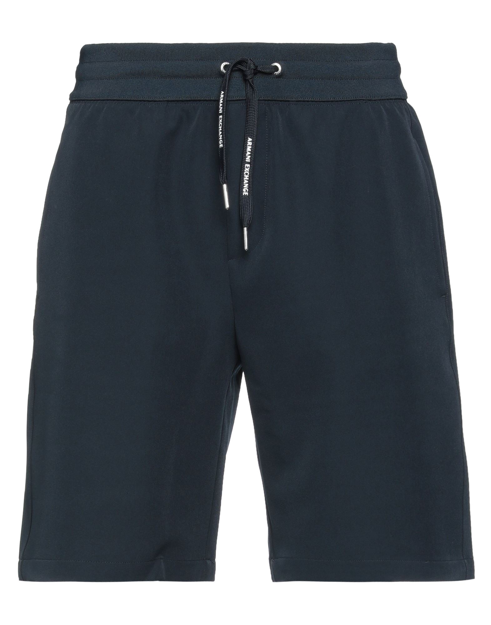 Armani Exchange Man Shorts & Bermuda Shorts Midnight Blue Size Xl Polyester, Elastane