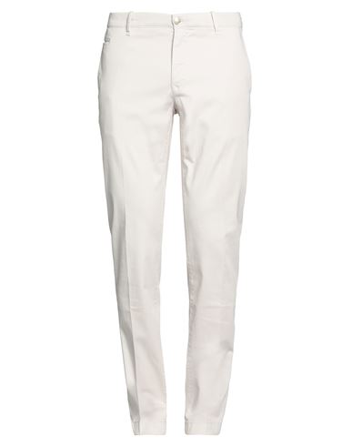 Jacob Cohёn Man Pants Light Grey Size 35 Cotton, Elastane In Grey