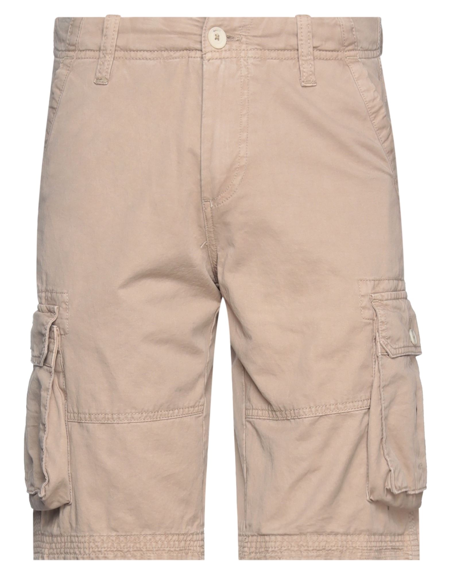 Gaudì Man Shorts & Bermuda Shorts Beige Size 29 Cotton