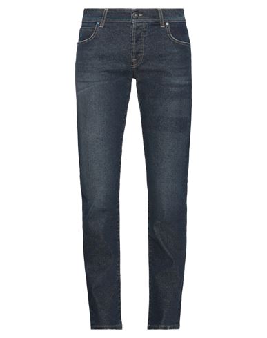 Giampaolo Man Jeans Blue Size 30 Cotton, Polyester, Elastane