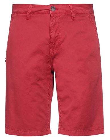 Shop Gaudì Man Shorts & Bermuda Shorts Red Size 29 Cotton