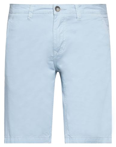 Gaudì Man Shorts & Bermuda Shorts Sky Blue Size 28 Cotton