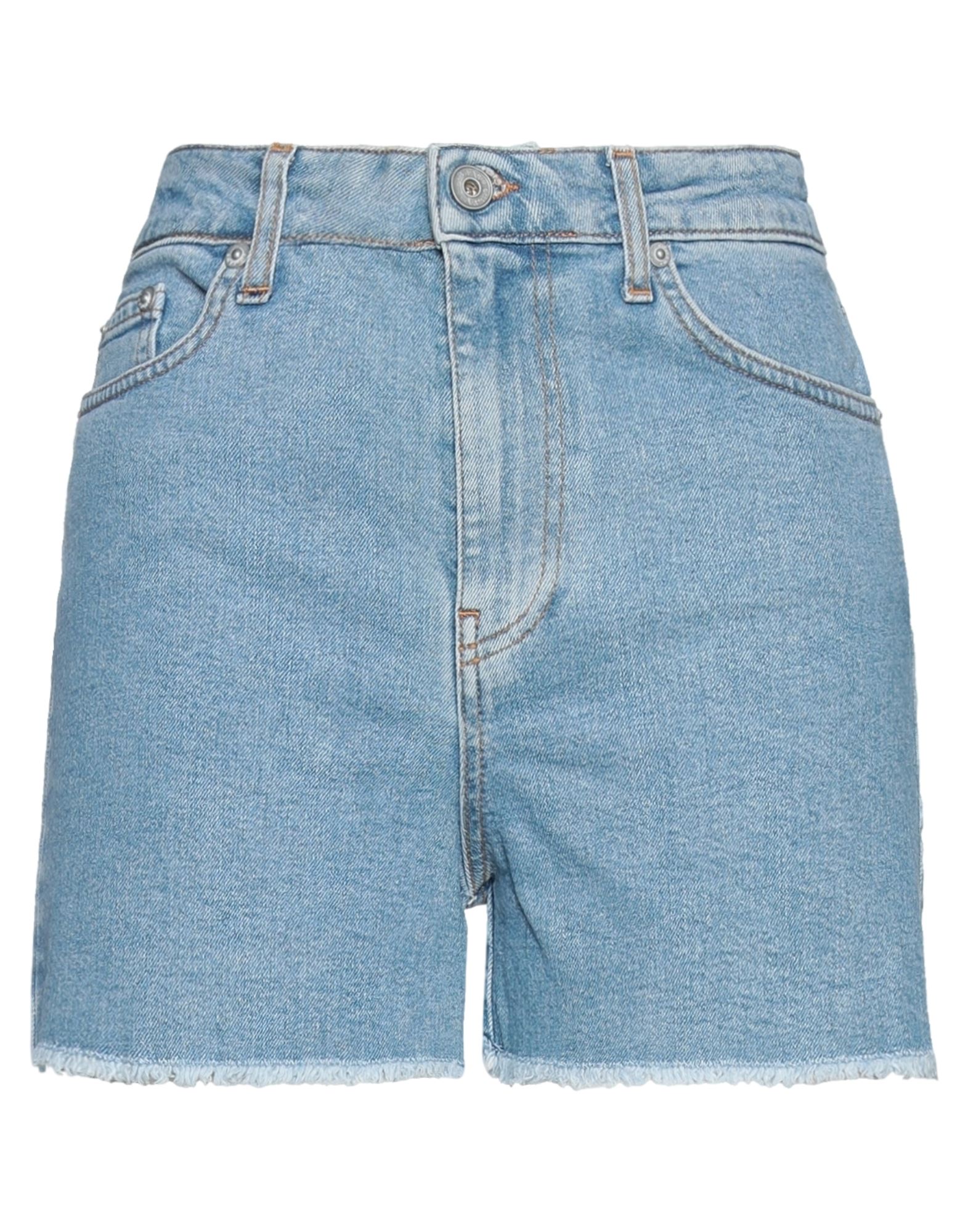 Ottod'ame Denim Shorts In Blue