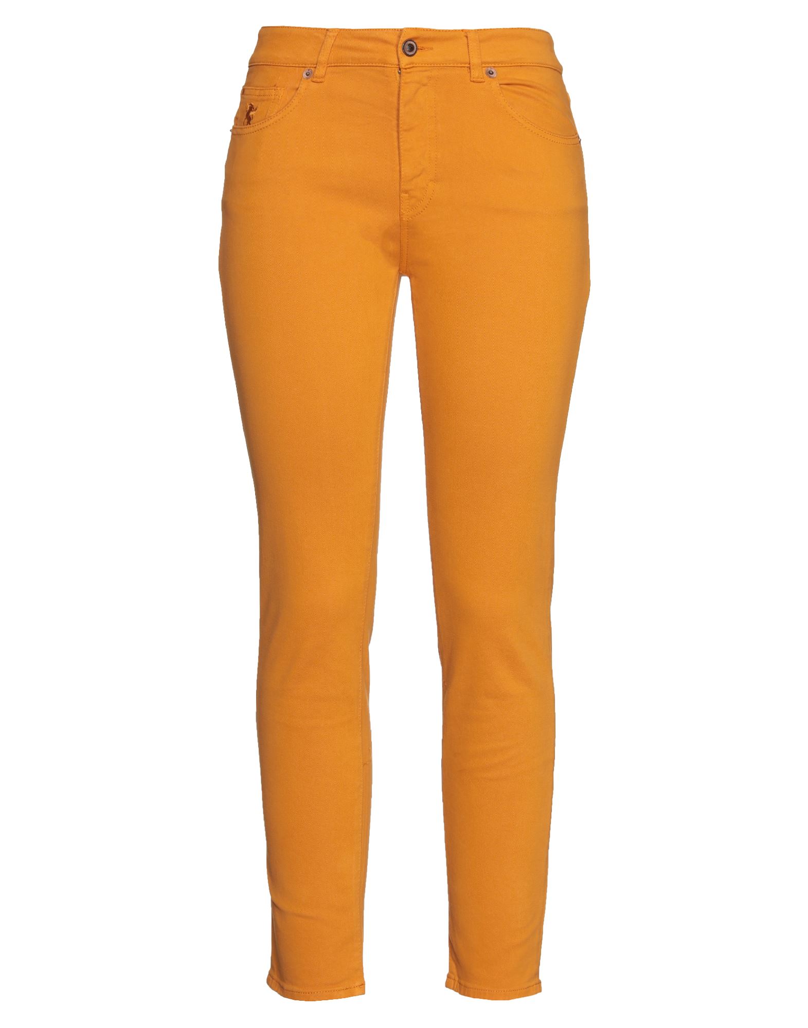Avantgar Denim By European Culture Pants In Orange