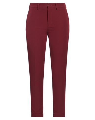 Shop Liu •jo Woman Pants Burgundy Size 4 Polyester, Elastane In Red