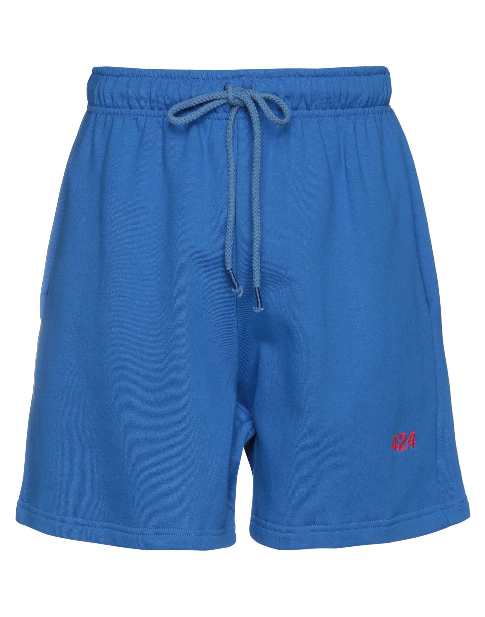 424 Fourtwofour Man Shorts & Bermuda Shorts Blue Size Xs Cotton