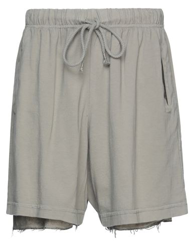 424 Fourtwofour Man Shorts & Bermuda Shorts Dove Grey Size Xxl Cotton, Cupro