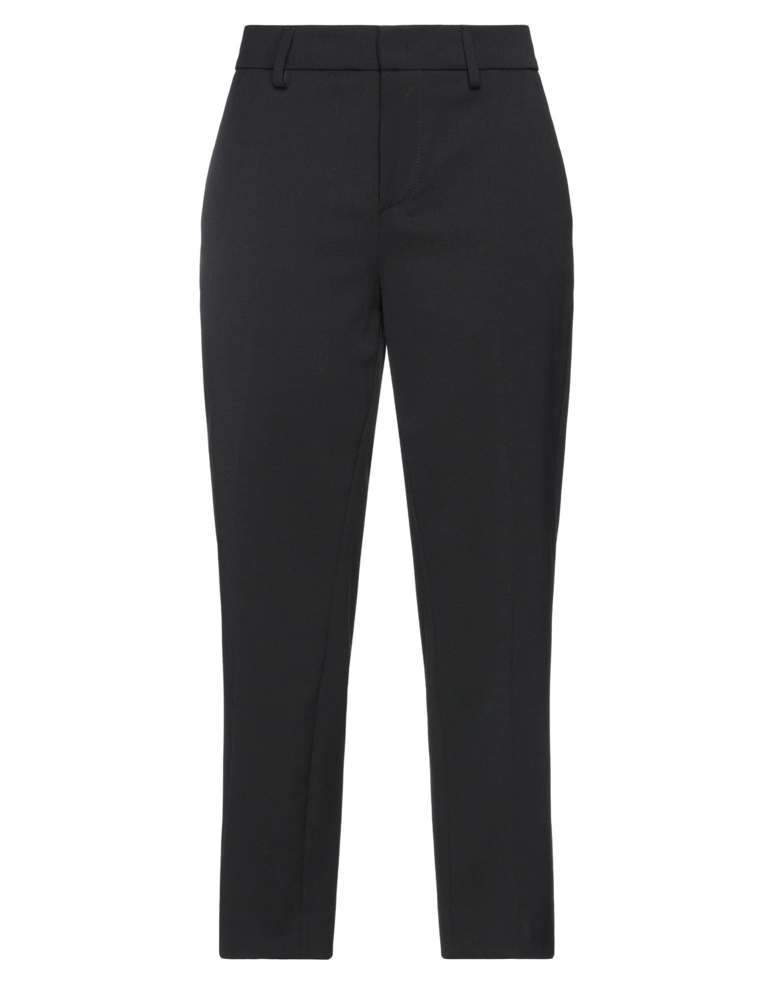 Shop Dondup Woman Pants Black Size 29 Polyester, Wool, Elastane