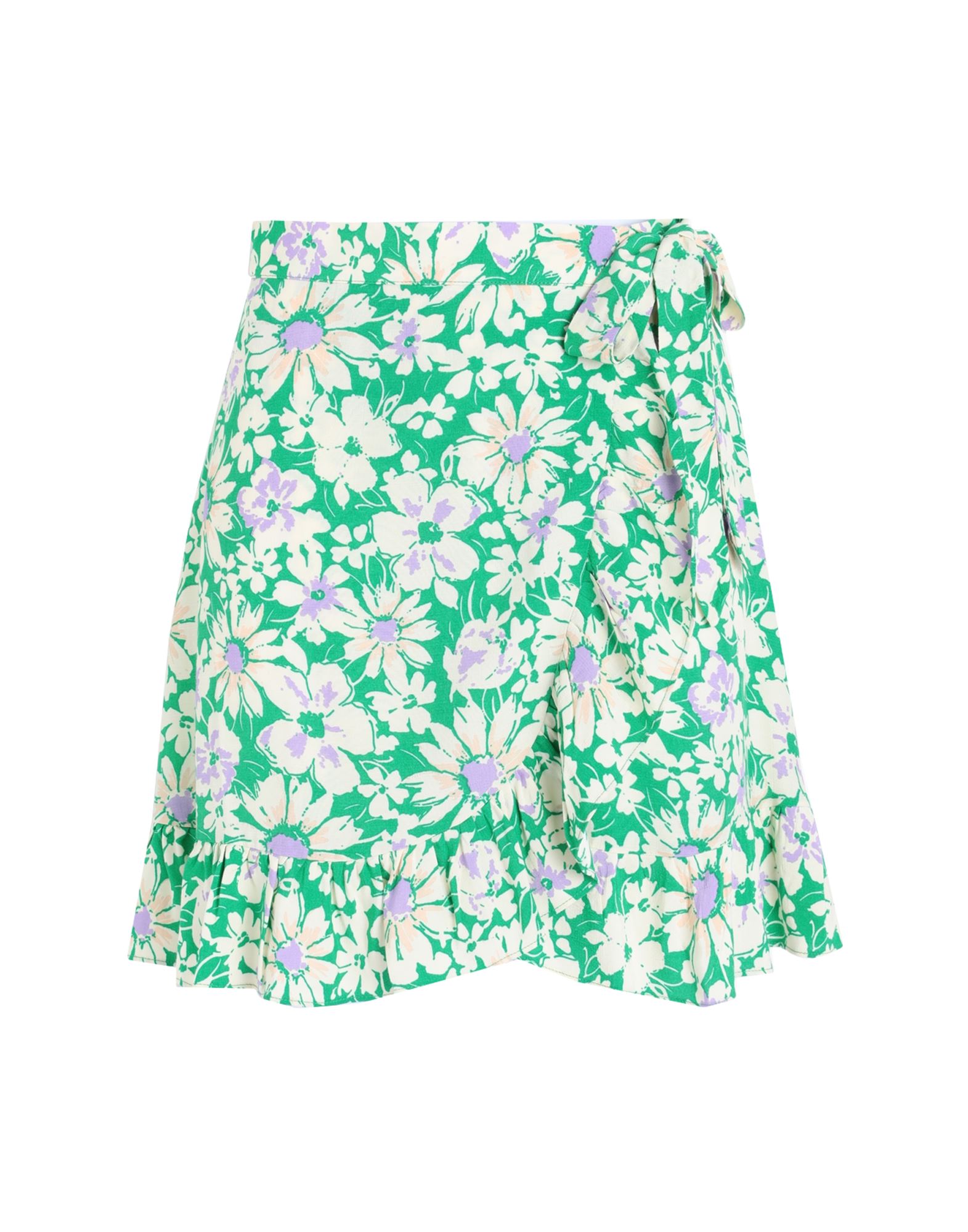 Topshop Mini Skirts In Green