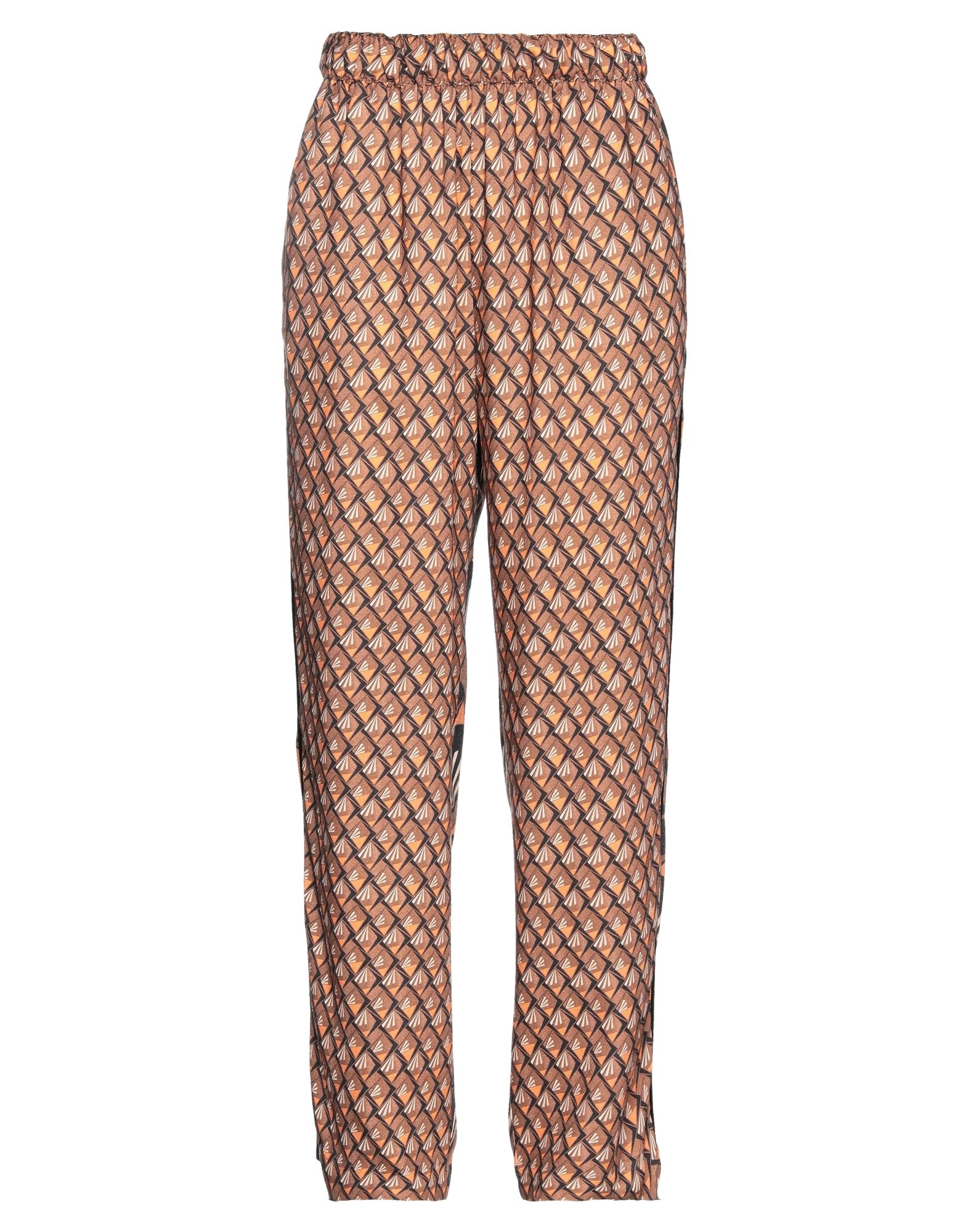 Emma & Gaia Pants In Brown