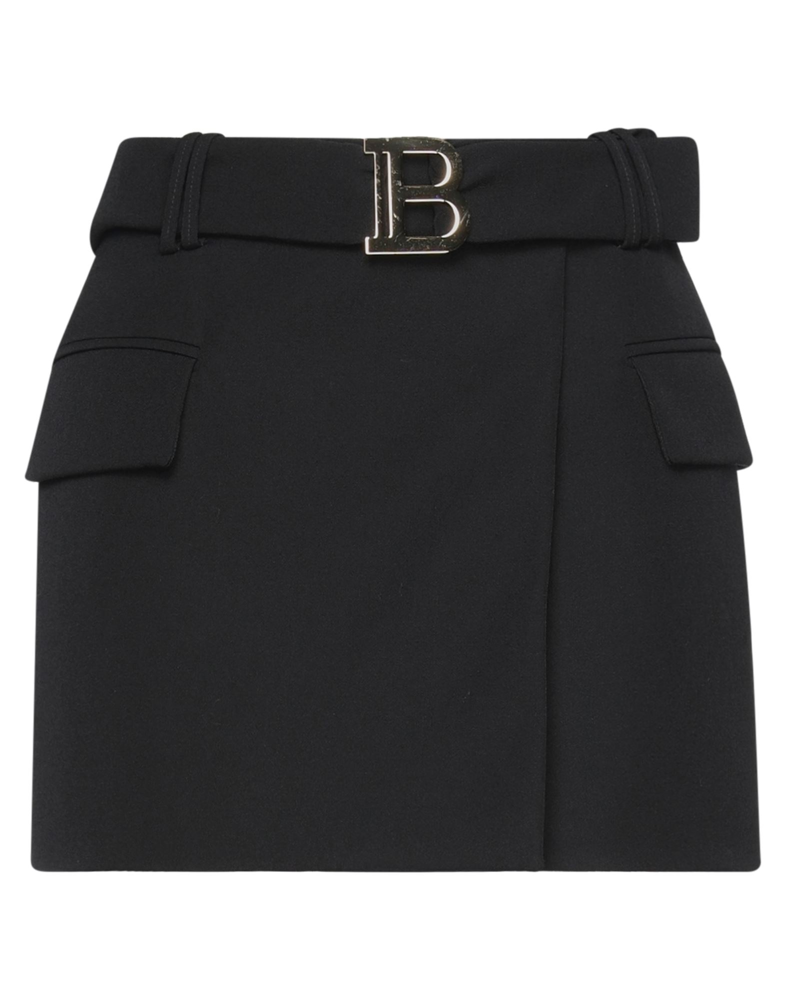 Balmain Mini Skirts In Black