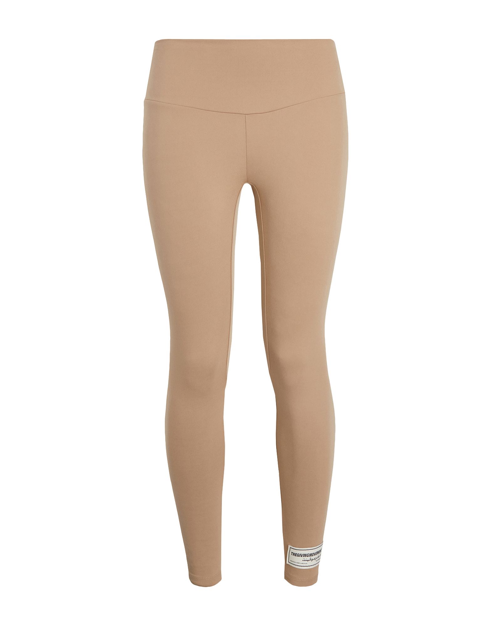 The Giving Movement X Yoox Leggings In Beige