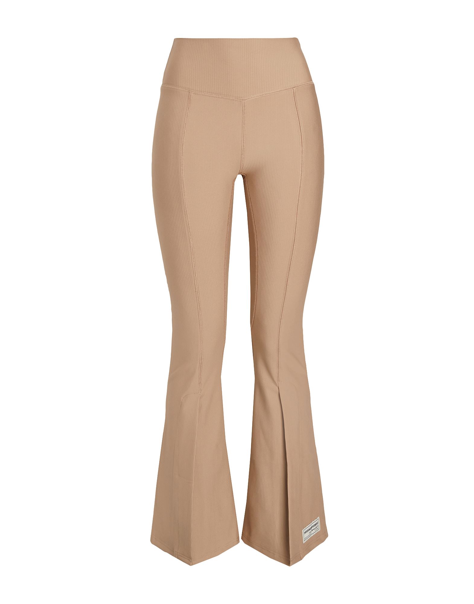 THE GIVING MOVEMENT X YOOX THE GIVING MOVEMENT X YOOX WOMAN PANTS LIGHT BROWN SIZE M RECYCLED POLYESTER, RECYCLED ELASTANE