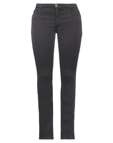 Shop Trussardi Woman Jeans Dark Brown Size 32 Lyocell, Cotton, Polyester, Elastane