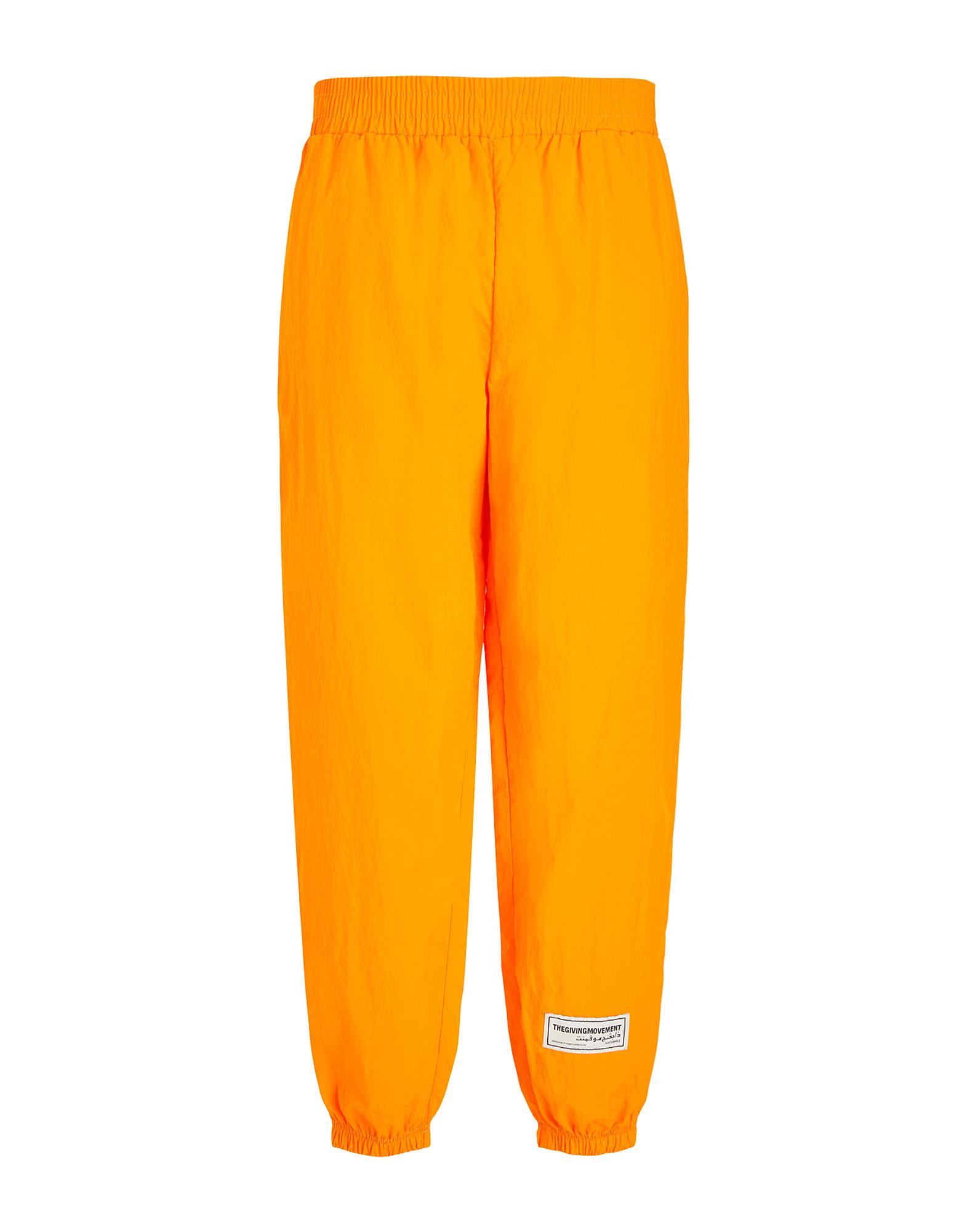 The Giving Movement X Yoox Pants In Orange