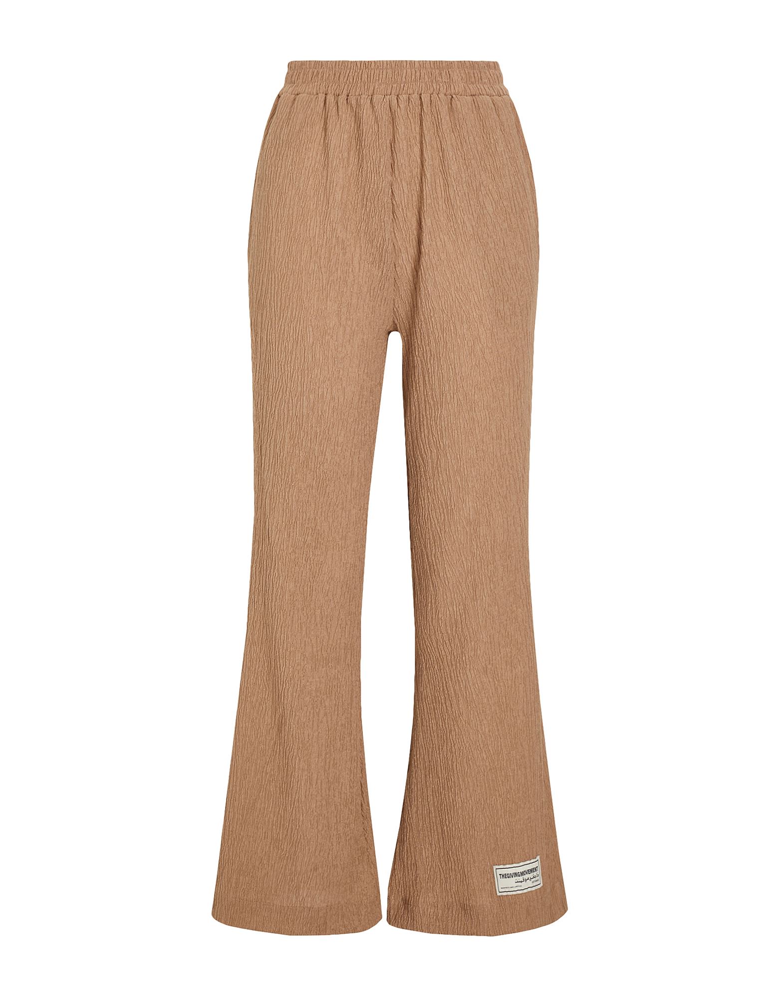 The Giving Movement X Yoox Pants In Beige
