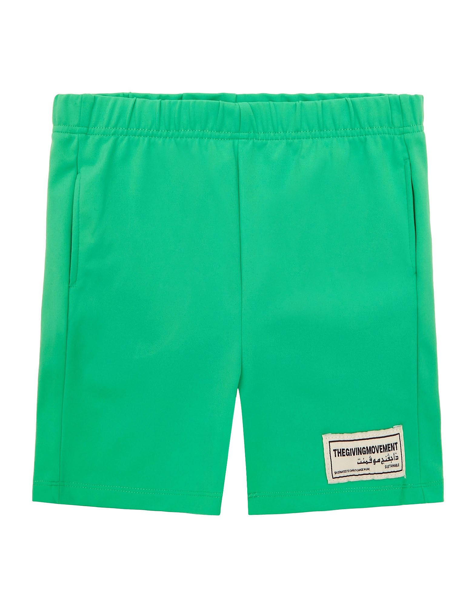 The Giving Movement X Yoox Shorts & Bermuda Shorts In Light Green