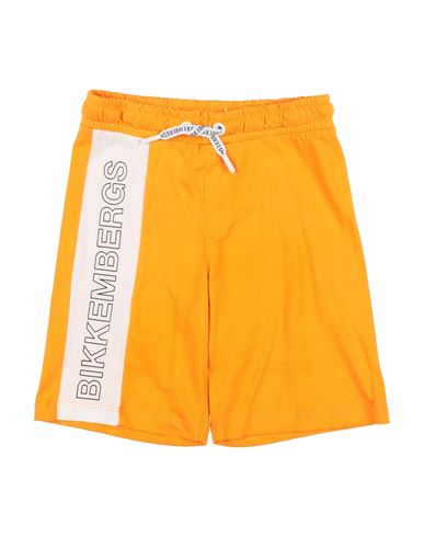Bikkembergs Babies'  Toddler Boy Shorts & Bermuda Shorts Orange Size 4 Cotton