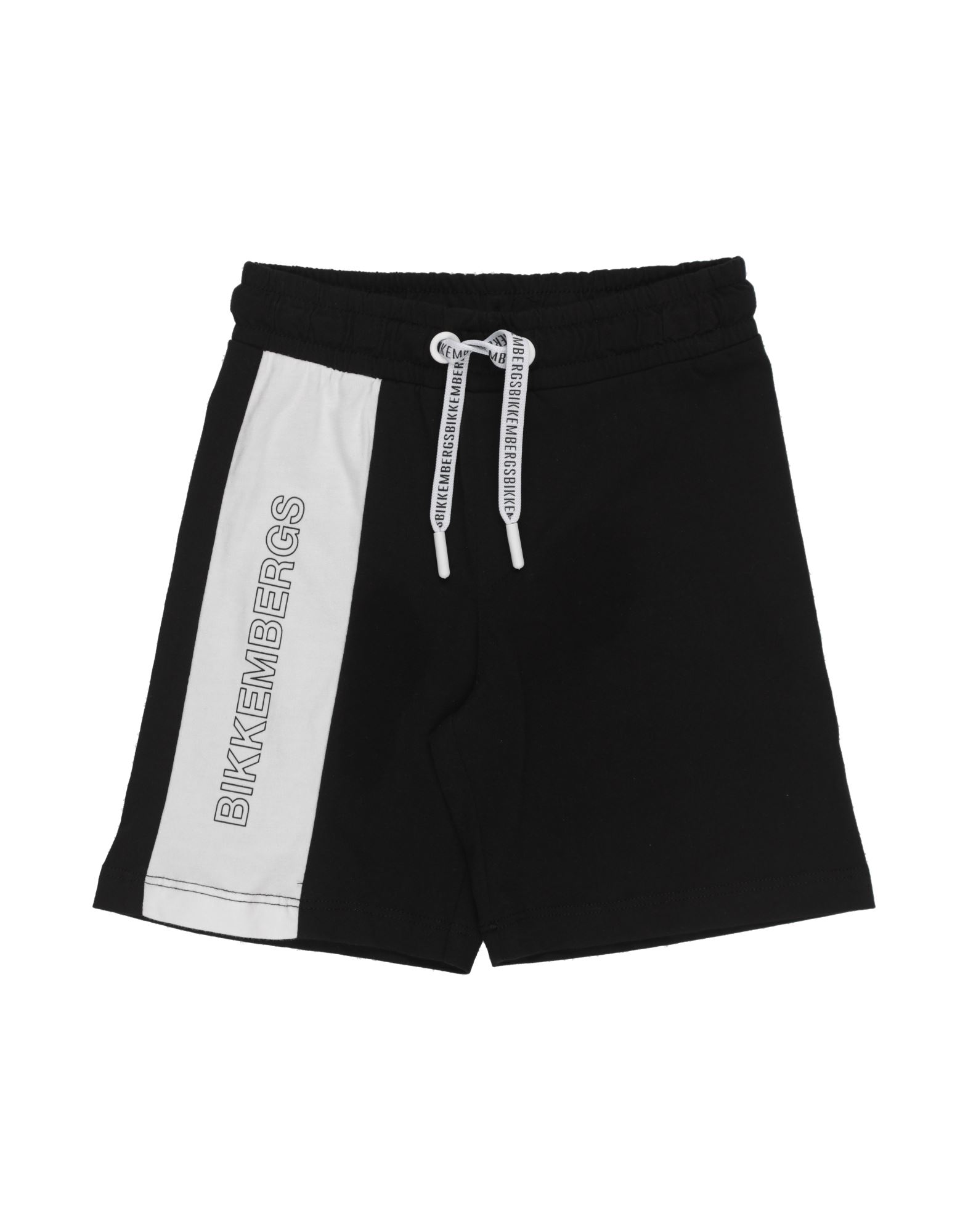 Bikkembergs Kids'  Toddler Boy Shorts & Bermuda Shorts Black Size 5 Cotton