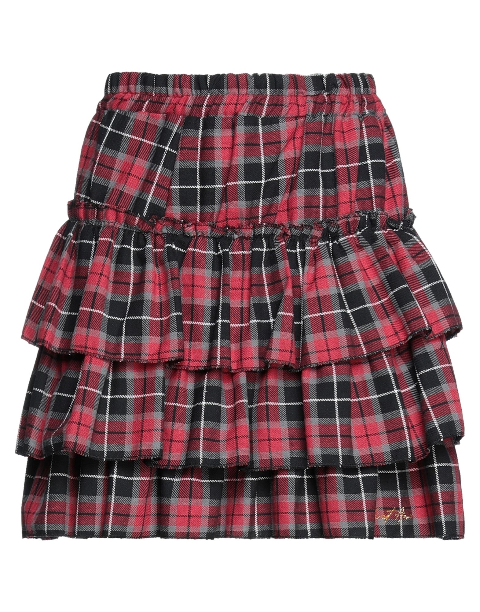 Odi Et Amo Mini Skirts In Red