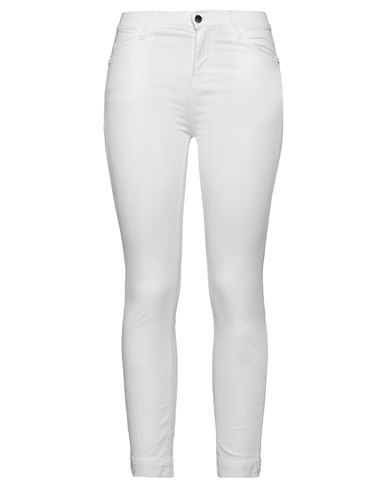 Kaos Jeans Woman Pants White Size 25 Tencel, Cotton, Elastane