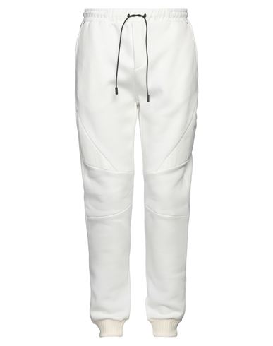 Shop Pmds Premium Mood Denim Superior Man Pants Off White Size L Cotton, Polyester