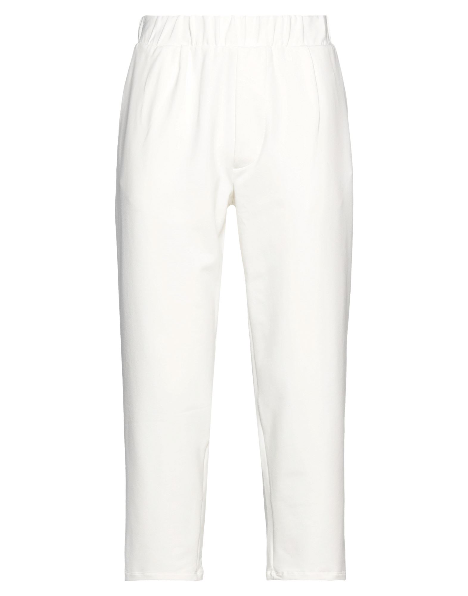 Donvich Cropped Pants In White