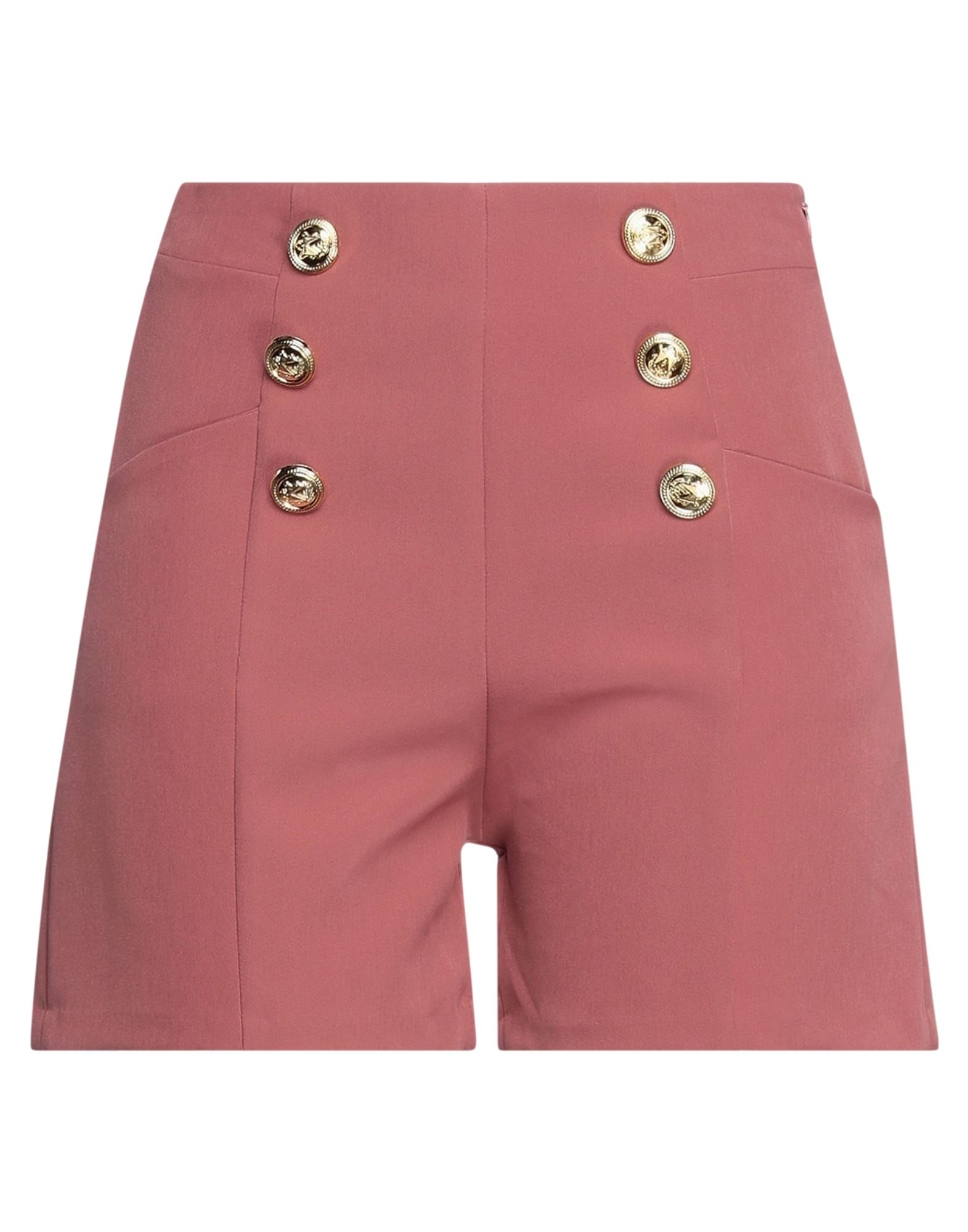 Fly Girl Woman Shorts & Bermuda Shorts Pastel Pink Size 4 Polyester, Elastane
