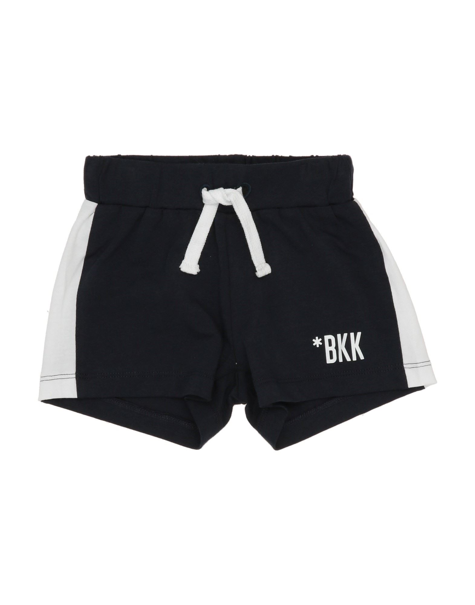 Bikkembergs Kids'  Newborn Boy Shorts & Bermuda Shorts Midnight Blue Size 3 Cotton, Elastane