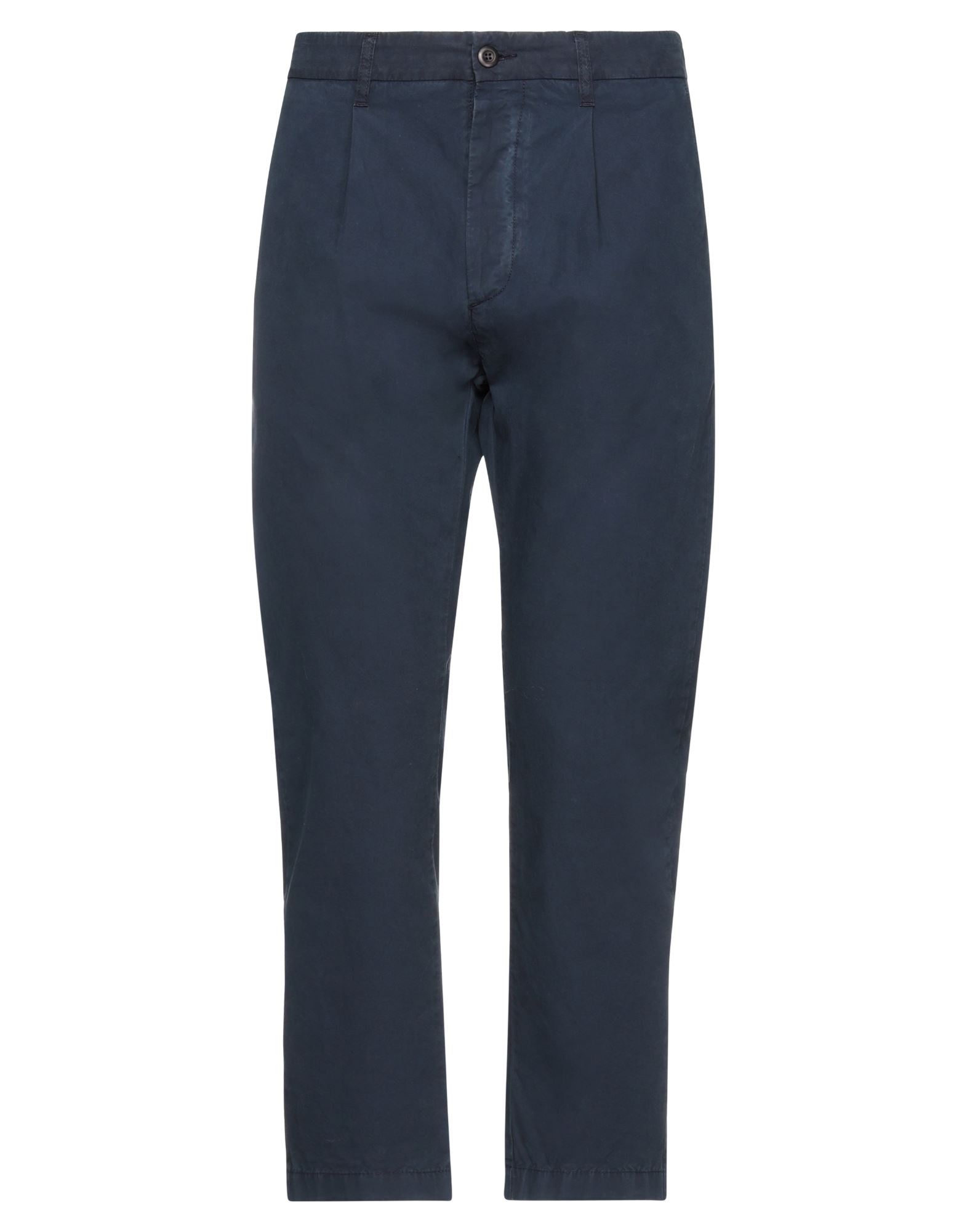 Shop Novemb3r Man Pants Midnight Blue Size 30 Cotton
