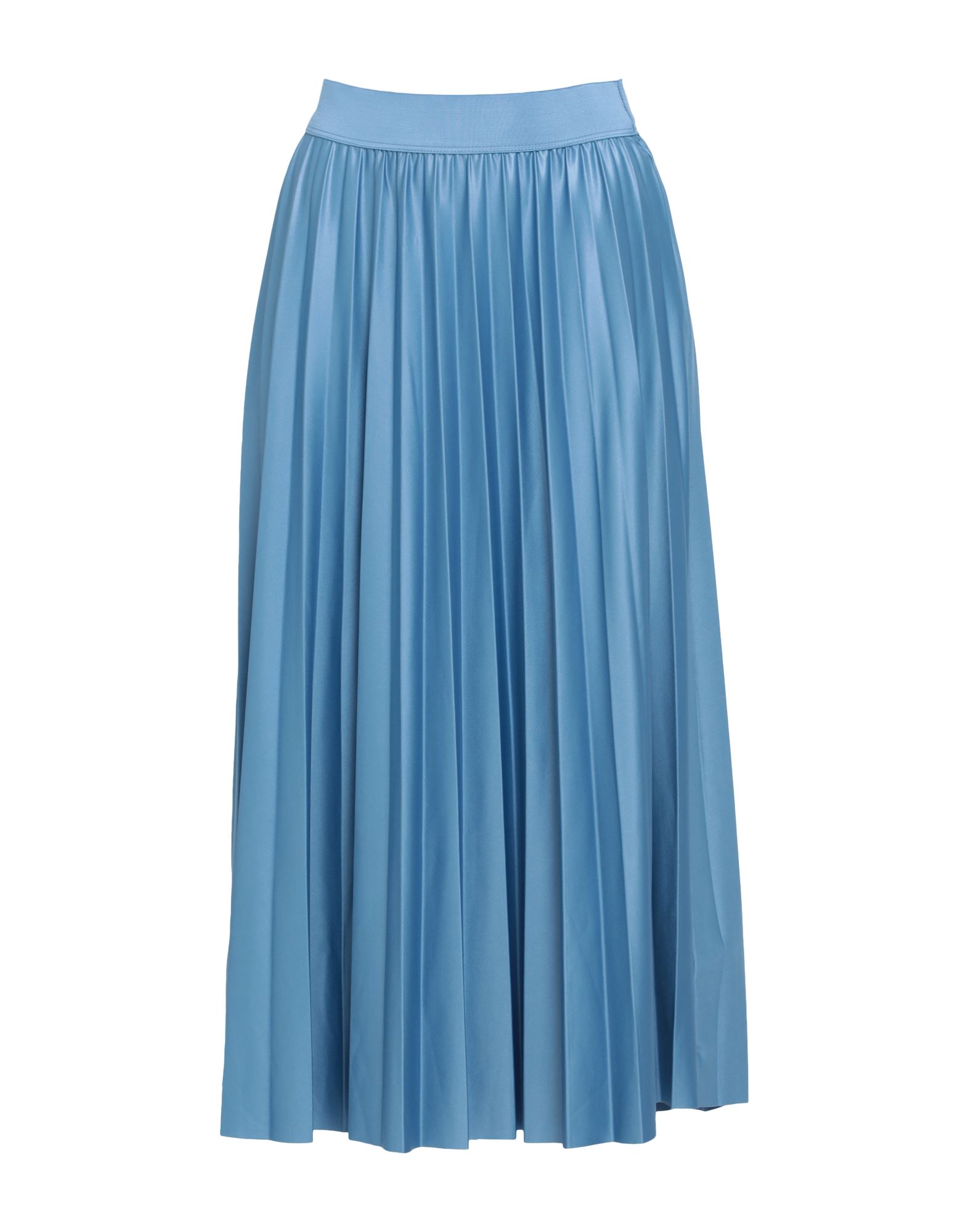Vila Midi Skirts In Blue