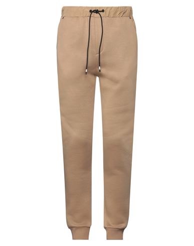 White Over Man Pants Camel Size M Cotton, Polyester In Beige