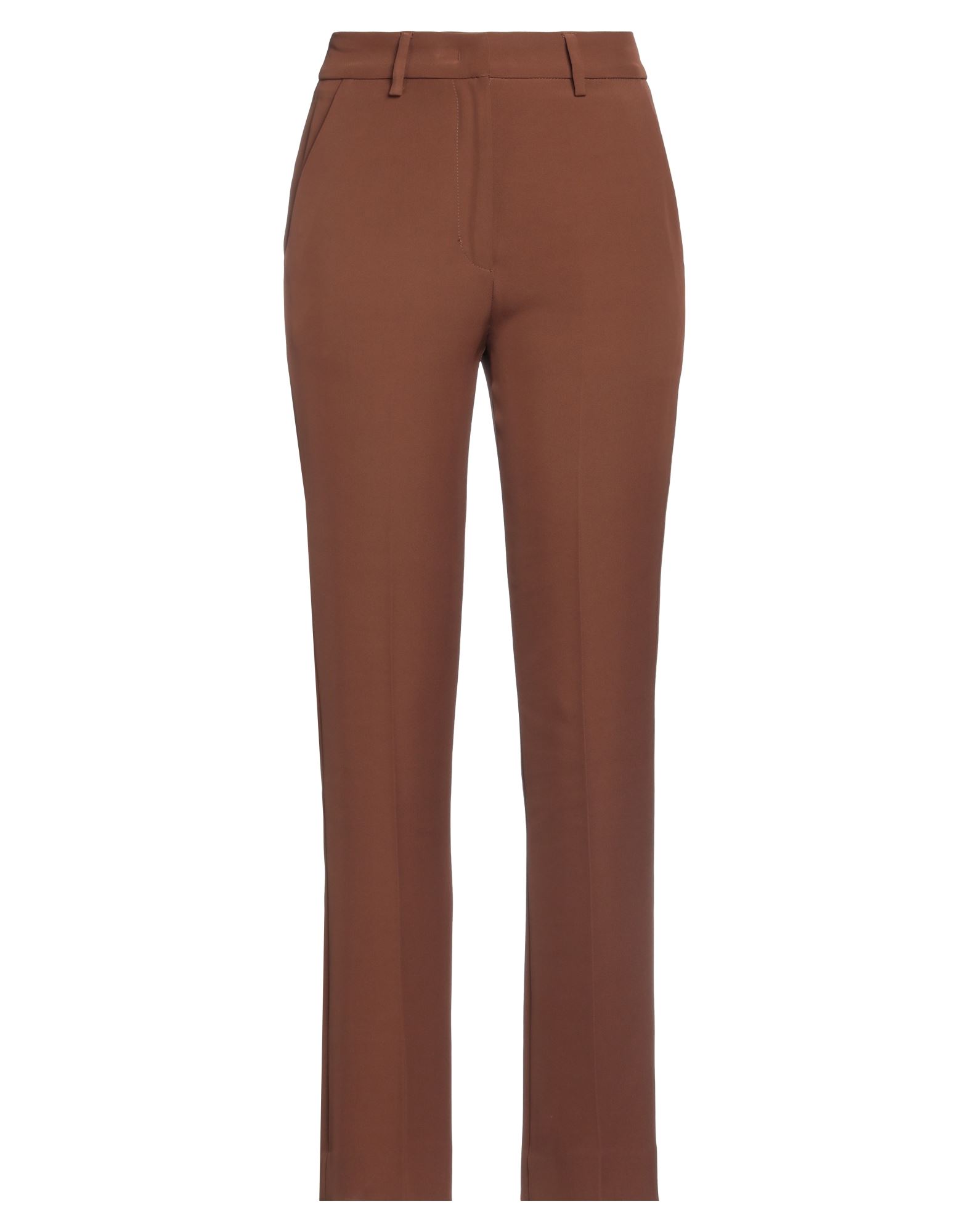 Shop Nora Barth Woman Pants Brown Size 8 Polyester, Elastane