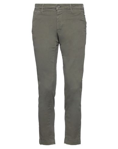 Rar Man Pants Military Green Size 28 Cotton, Elastane In Green