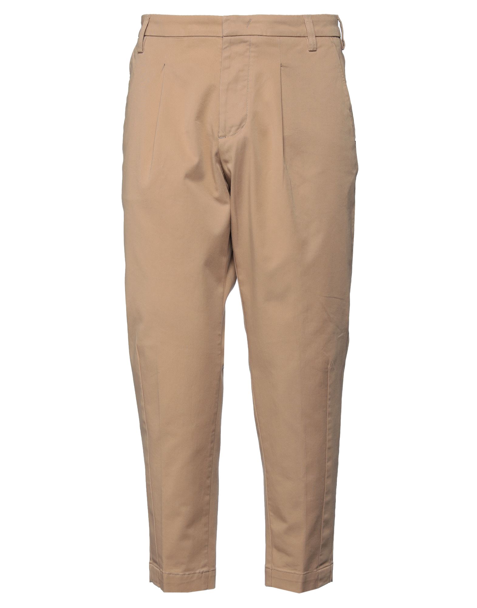 Entre Amis Cropped Pants In Beige