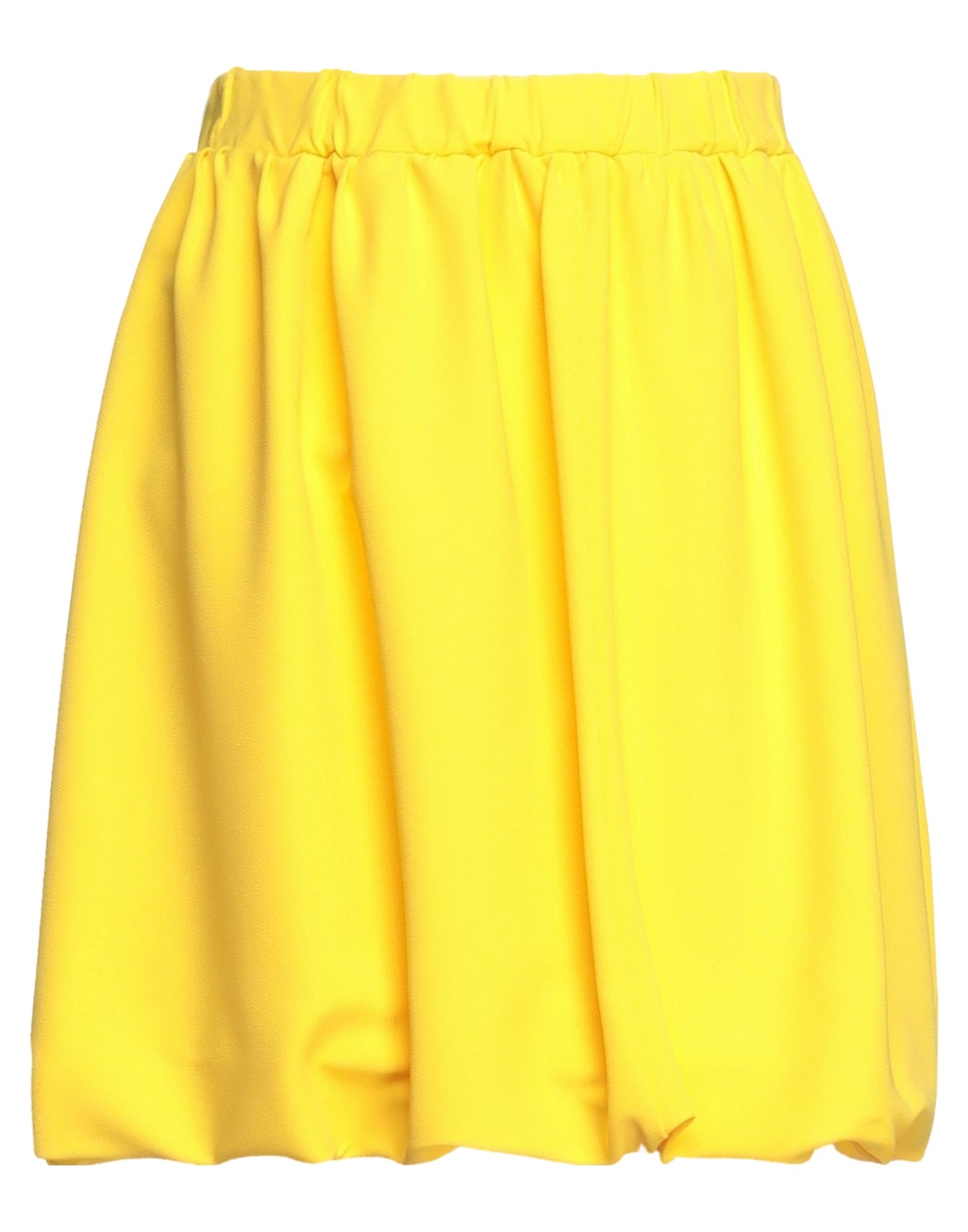 Carla G. Mini Skirts In Yellow