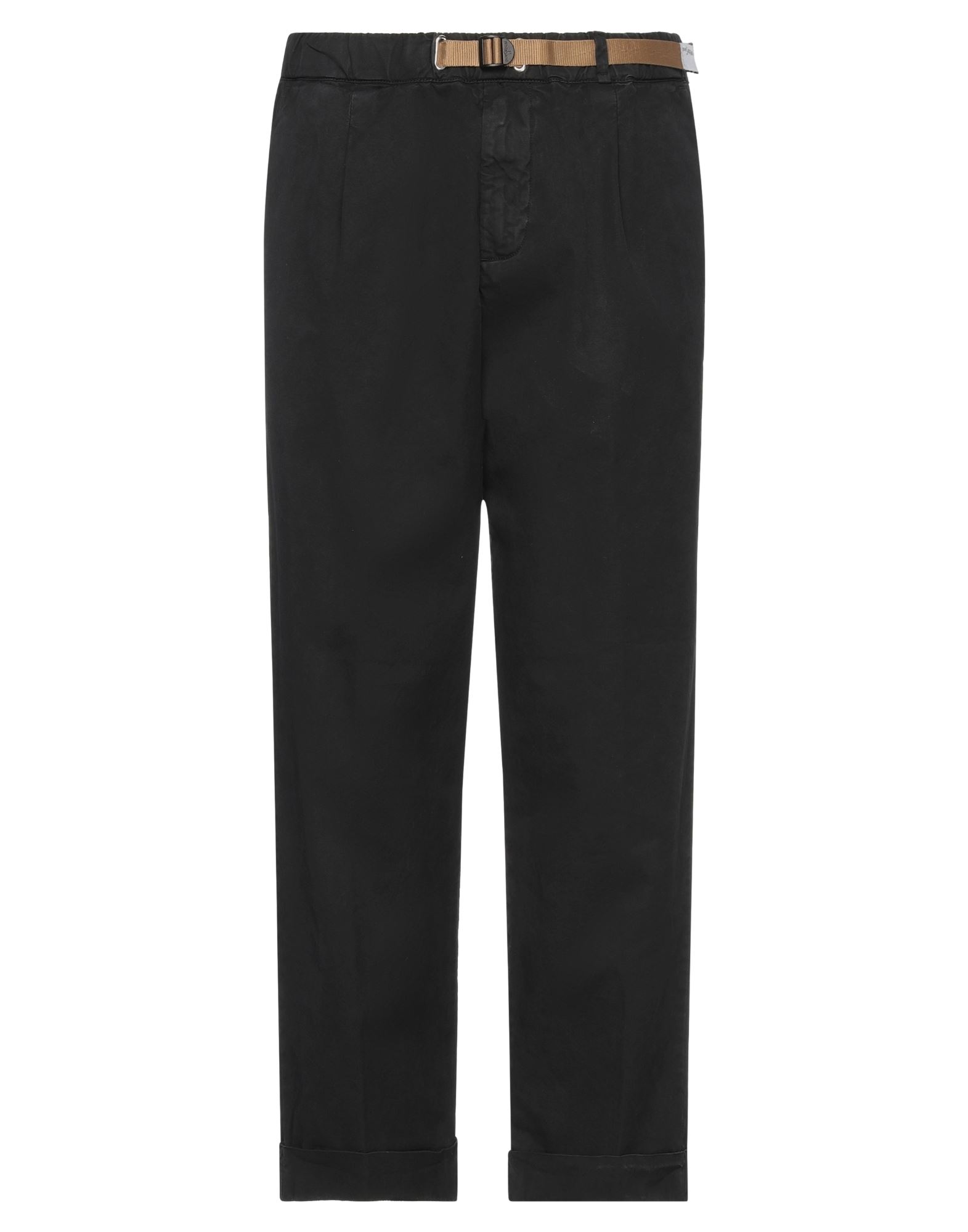 White Sand Pants In Black