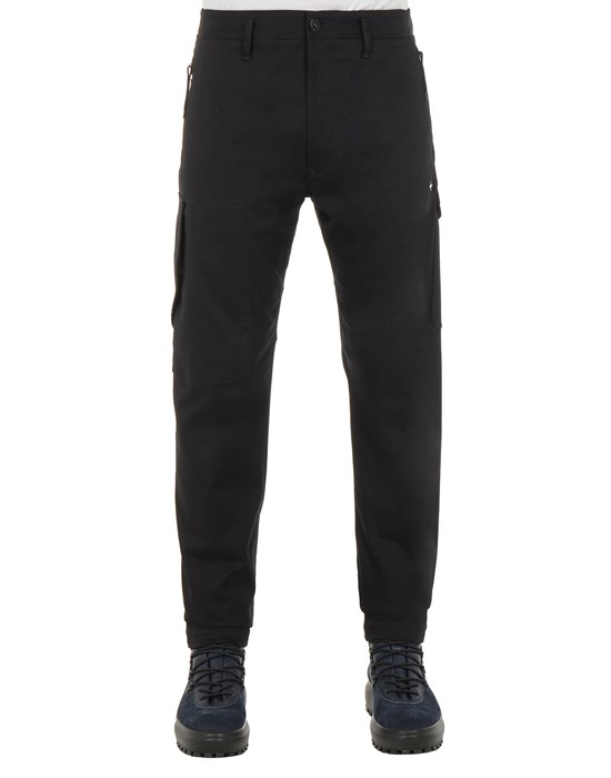 Sold out - STONE ISLAND 321G4 STONE ISLAND STELLINA PANTALONS Homme Noir
