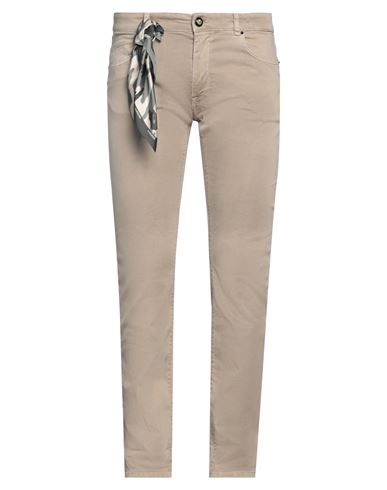 Mason's Man Pants Khaki Size 36 Cotton, Pes - Polyethersulfone, Elastane In Beige