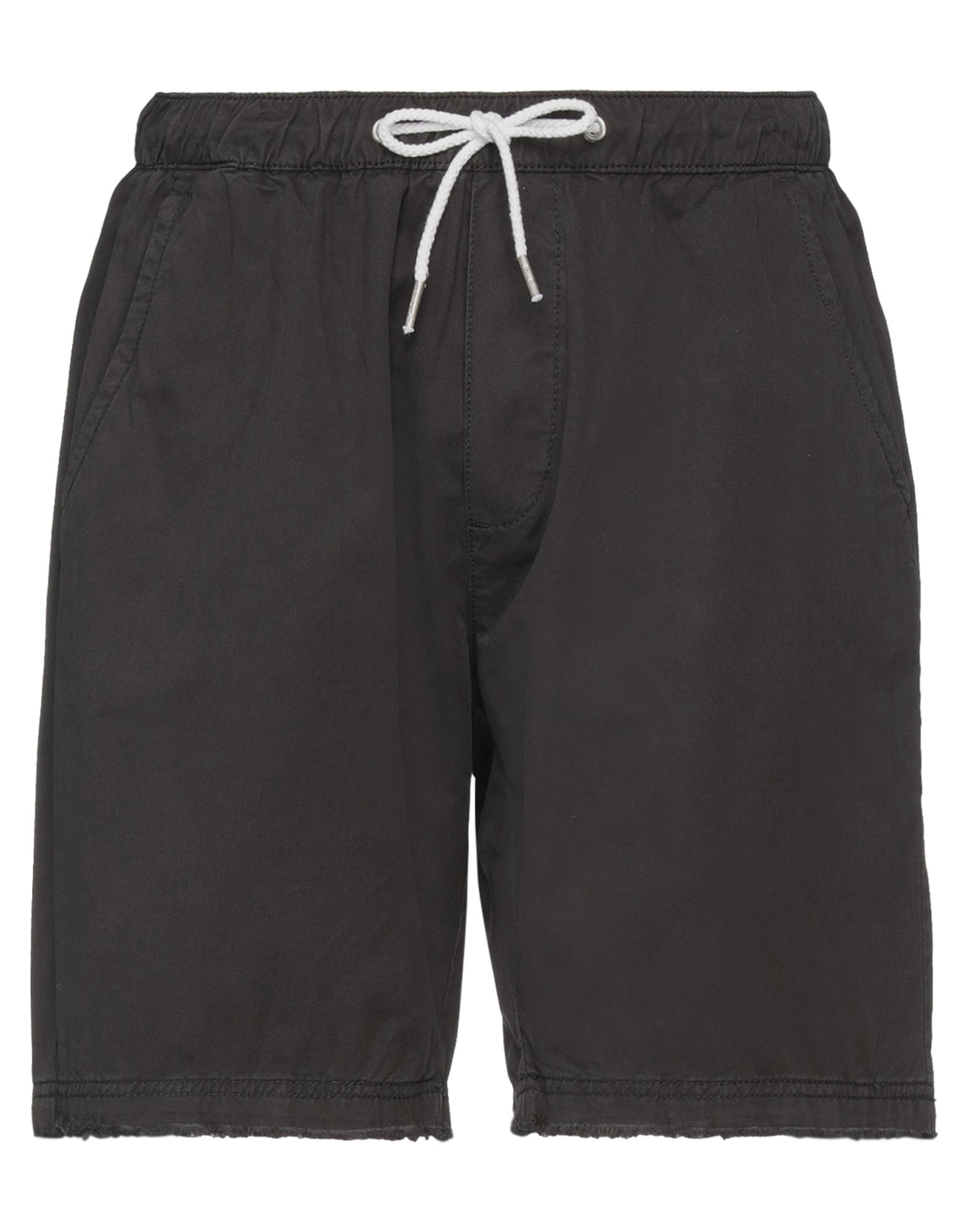 Liu •jo Man Man Shorts & Bermuda Shorts Black Size 26 Cotton