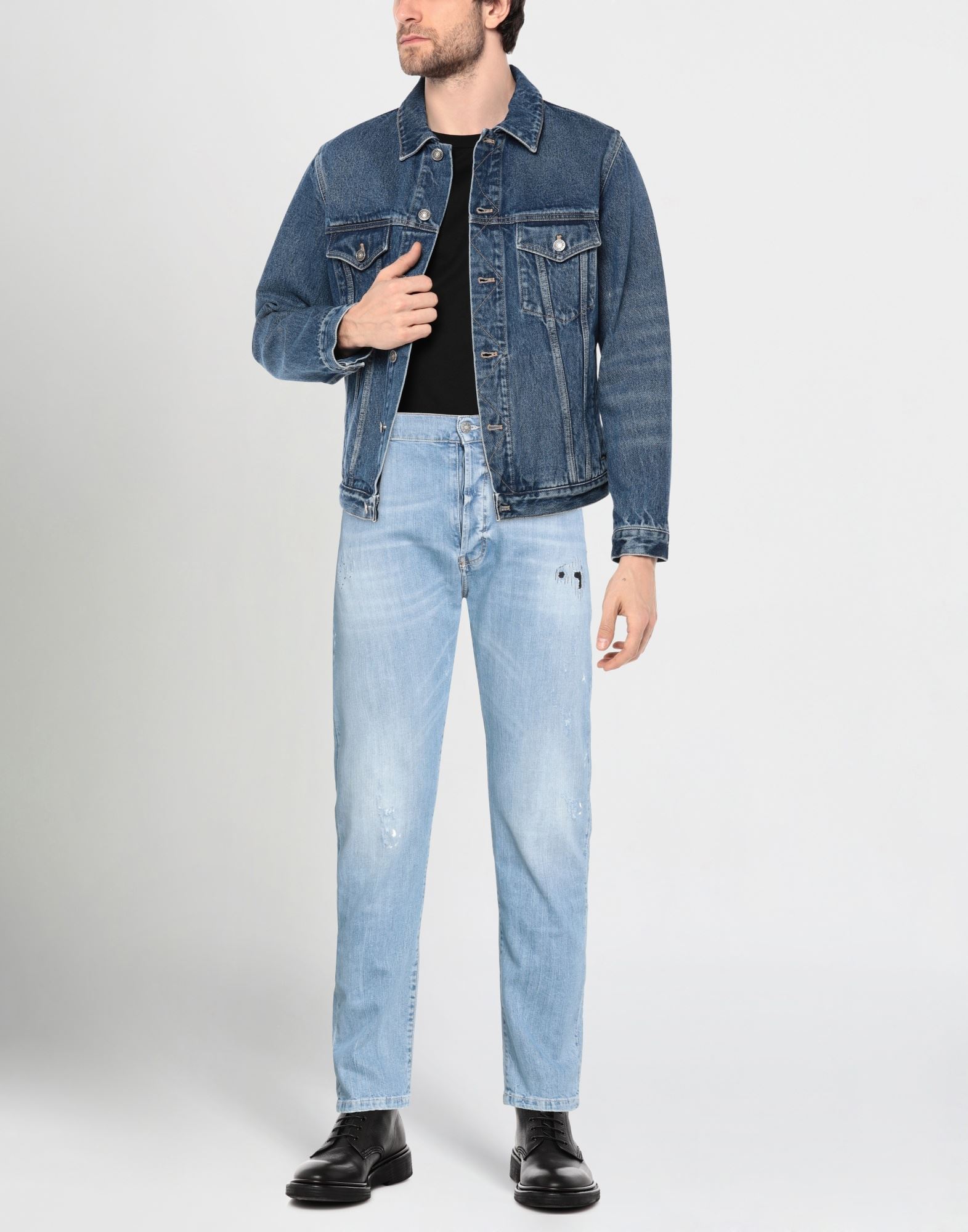  Grey Daniele Alessandrini - Hosen & Röcke - Jeanshosen - On Yoox.com 