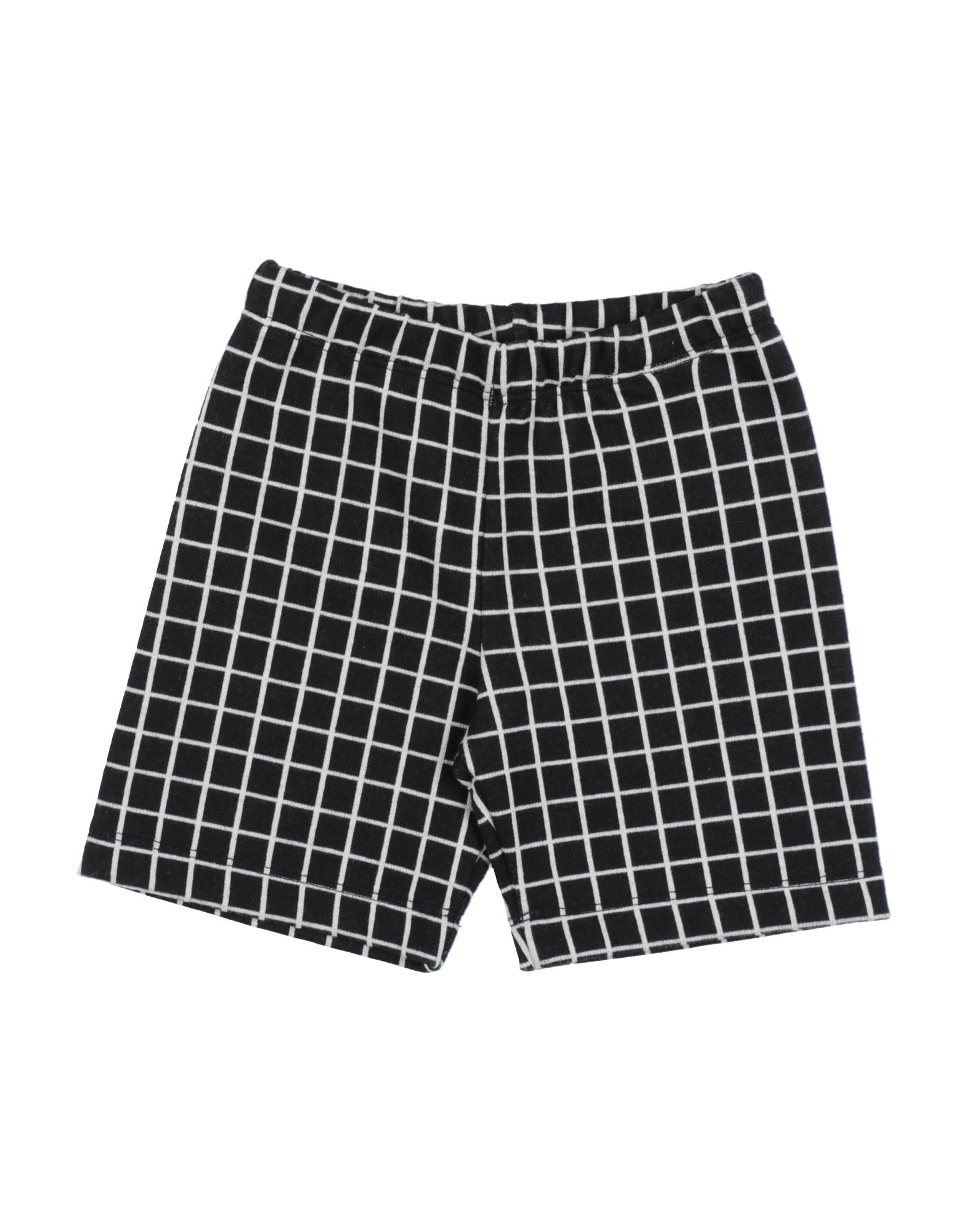 Liu •jo Kids'  Newborn Girl Shorts & Bermuda Shorts Black Size 3 Polyester, Cotton, Elastane